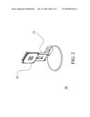 LIQUID CRYSTAL DISPLAY AND HEIGHT ADJUSTABLE BASE OF THE PANEL THEREOF diagram and image