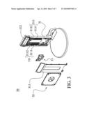 LIQUID CRYSTAL DISPLAY AND HEIGHT ADJUSTABLE BASE OF THE PANEL THEREOF diagram and image