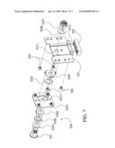 LIQUID CRYSTAL DISPLAY AND HEIGHT ADJUSTABLE BASE OF THE PANEL THEREOF diagram and image