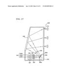 Screen, projector, and image display device diagram and image