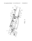 LAMP WITH ANGLE ADJUSTING MEMBER diagram and image