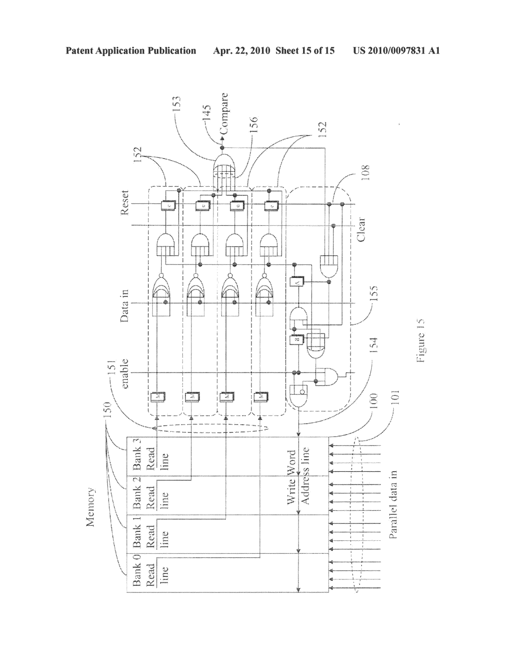 ITERATIVE SERIAL CONTENT ADDRESSABLE MEMORY - diagram, schematic, and image 16