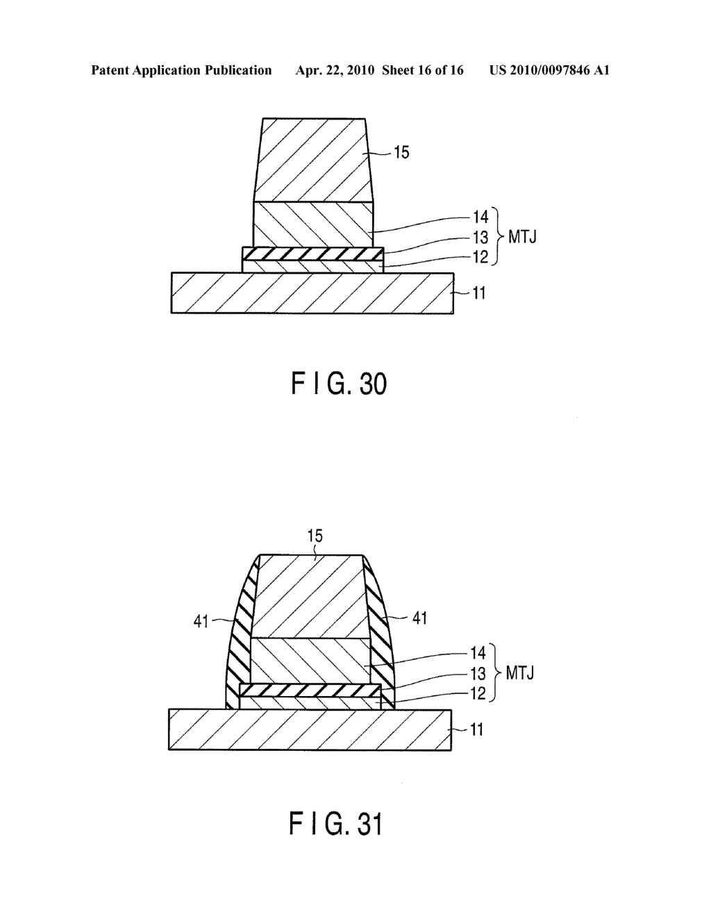 MAGNETORESISTIVE ELEMENT AND MAGNETIC MEMORY - diagram, schematic, and image 17