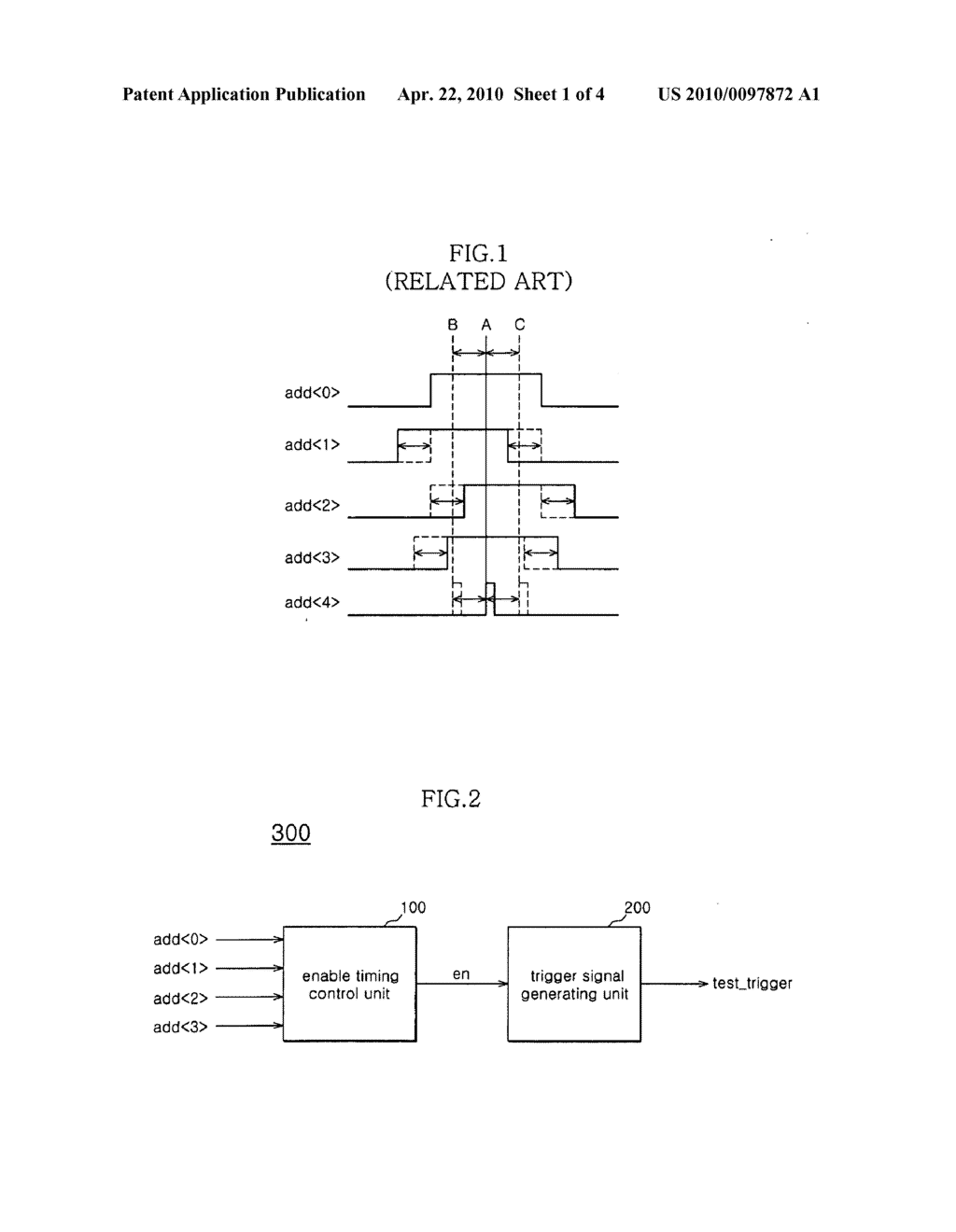 WAFER TEST TRIGGER SIGNAL GENERATING CIRCUIT OF A SEMICONDUCTOR MEMORY APPARATUS, AND A WAFER TEST CIRCUIT USING THE SAME - diagram, schematic, and image 02