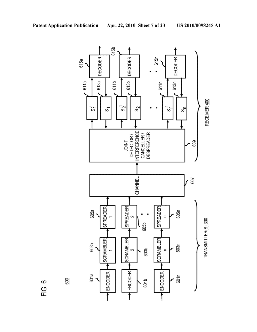 METHOD AND SYSTEM FOR PROVIDING SPREAD SCRAMBLED CODED MULTIPLE ACCESS (SSCMA) - diagram, schematic, and image 08