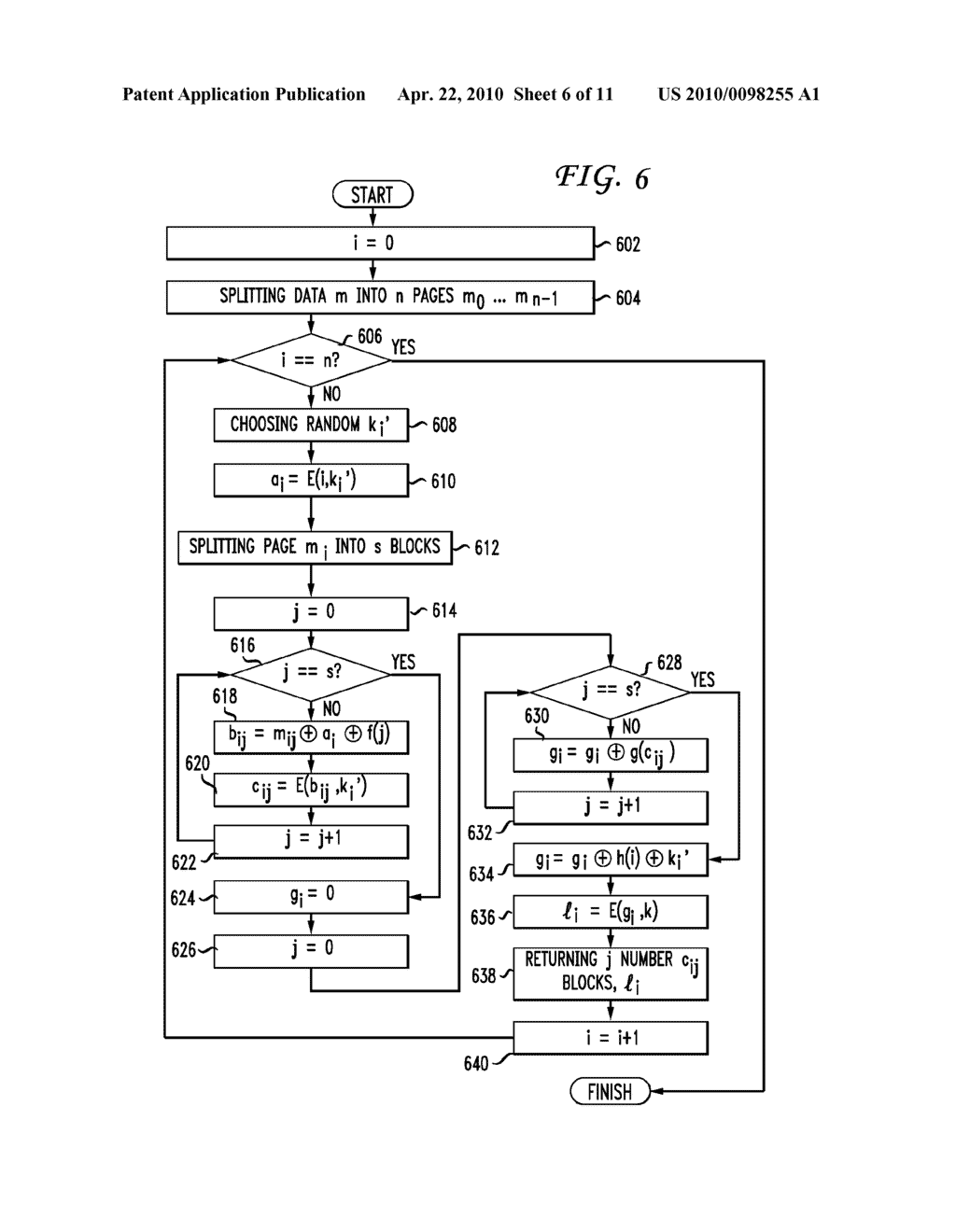 SYSTEM AND METHOD FOR A DERIVATION FUNCTION FOR KEY PER PAGE - diagram, schematic, and image 07