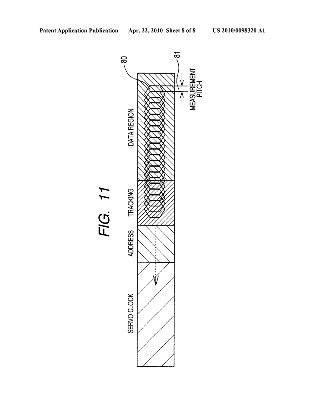 METHOD AND DEVICE FOR INSPECTING PATTERNED MEDIUM - diagram, schematic, and image 09