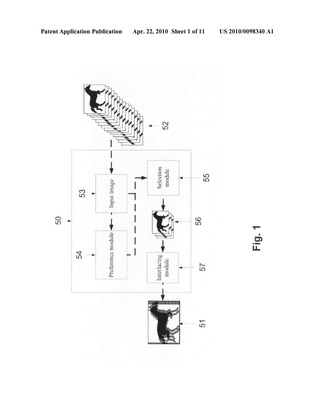 Method And A System For Lenticular Printing - diagram, schematic, and image 02