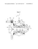 HUB BEARING UNIT PROVIDED WITH MULTIPLE ROWS OF ROLLING ELEMENTS diagram and image