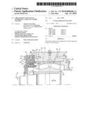 ARRANGEMENT FOR AXIALLY SUPPORTING A SHAFT OF A WORK MACHINE diagram and image