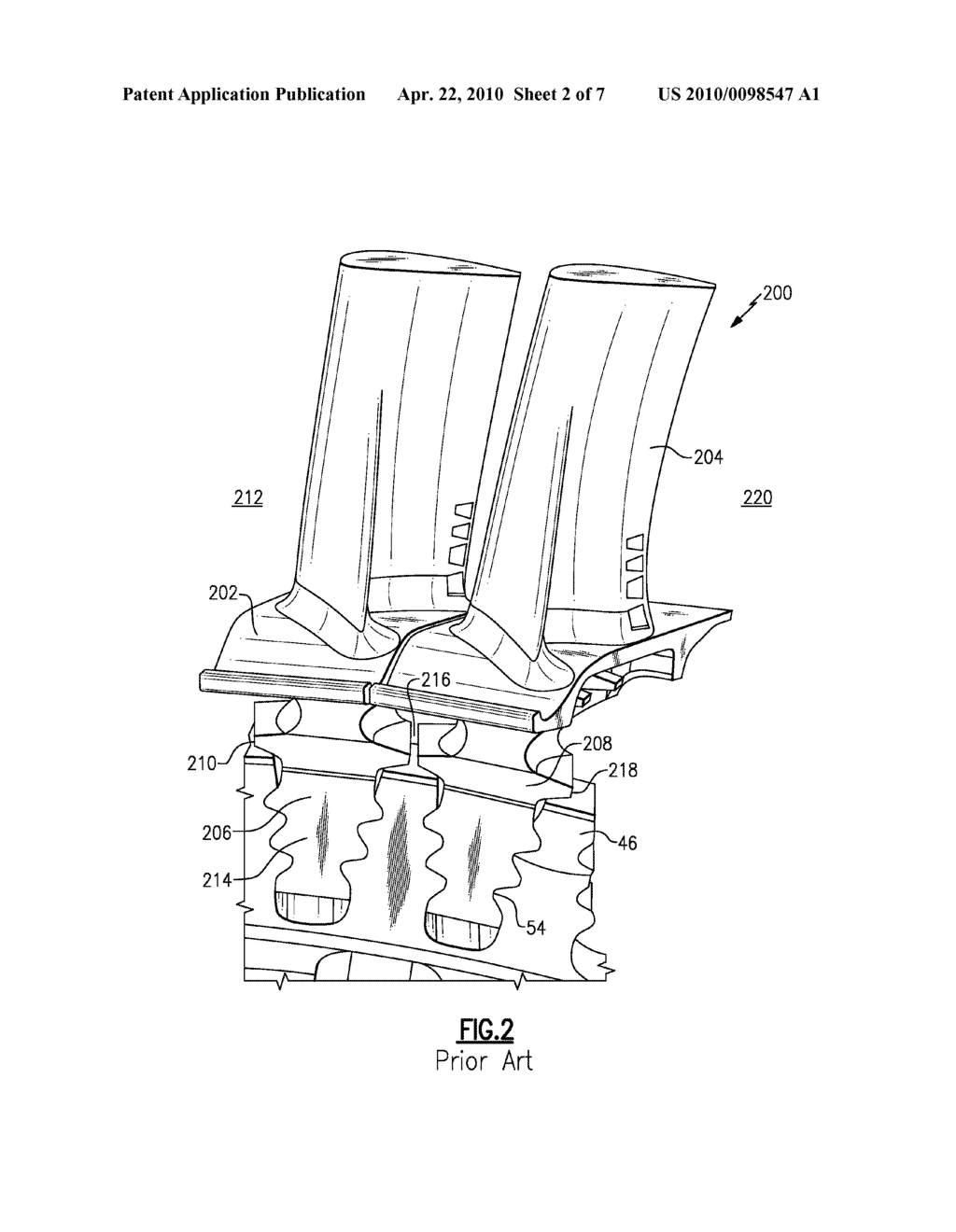 TURBINE BLADE INCLUDING MISTAKE PROOF FEATURE - diagram, schematic, and image 03