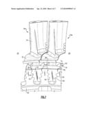 TURBINE BLADE INCLUDING MISTAKE PROOF FEATURE diagram and image