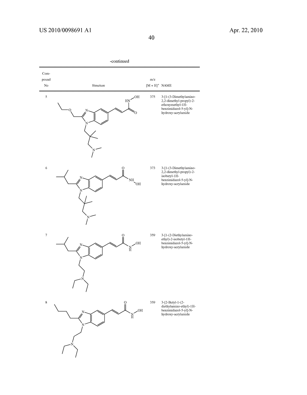 COMBINATION OF BENZIMIDAZOLE ANTI-CANCER AGENT AND A SECOND ANTI-CANCER AGENT - diagram, schematic, and image 41