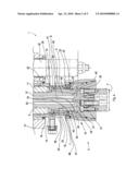 MOULD DEVICE FOR FORMING OBJECTS MADE OF PLASTICS diagram and image