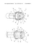 MOULD DEVICE FOR FORMING OBJECTS MADE OF PLASTICS diagram and image