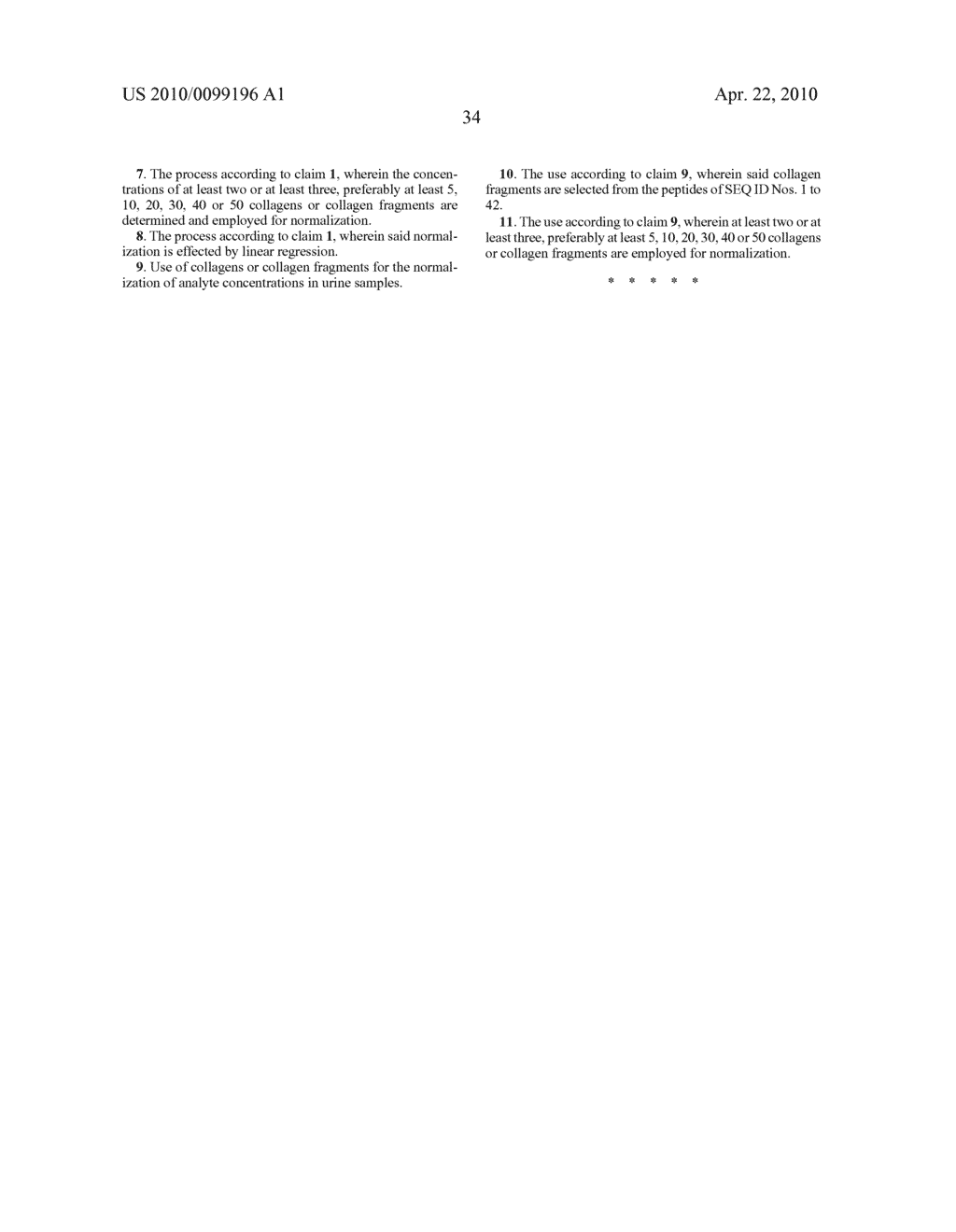 PROCESS FOR NORMALIZING THE CONCENTRATION OF ANALYTES IN A URINE SAMPLE - diagram, schematic, and image 39