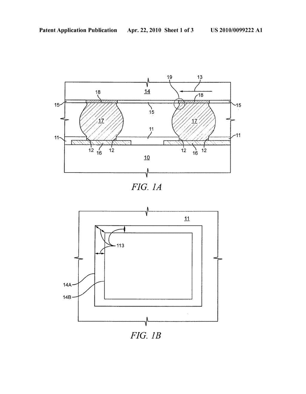 Solder Joint Flip Chip Interconnection Having Relief Structure - diagram, schematic, and image 02