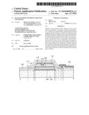 MANUFACTURING METHOD OF THIN FILM TRANSISTOR diagram and image