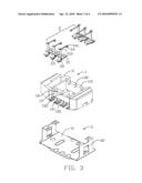 ELECTRICAL CONNECTOR WITH HIGH PROFILE CONTACTS diagram and image