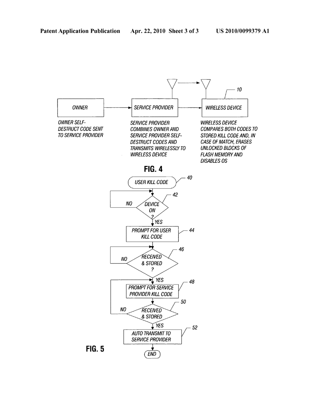 Wireless device content information theft protection system - diagram, schematic, and image 04