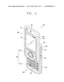 MOBILE TERMINAL HAVING TOUCH SENSOR-EQUIPPED INPUT DEVICE AND CONTROL METHOD THEREOF diagram and image