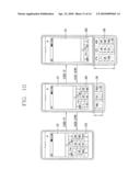 MOBILE TERMINAL HAVING TOUCH SENSOR-EQUIPPED INPUT DEVICE AND CONTROL METHOD THEREOF diagram and image