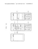 MOBILE TERMINAL HAVING TOUCH SENSOR-EQUIPPED INPUT DEVICE AND CONTROL METHOD THEREOF diagram and image