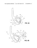 Golf Clubs and Golf Club Heads with Adjustable Center of Gravity and Moment of Inertia Characteristics diagram and image