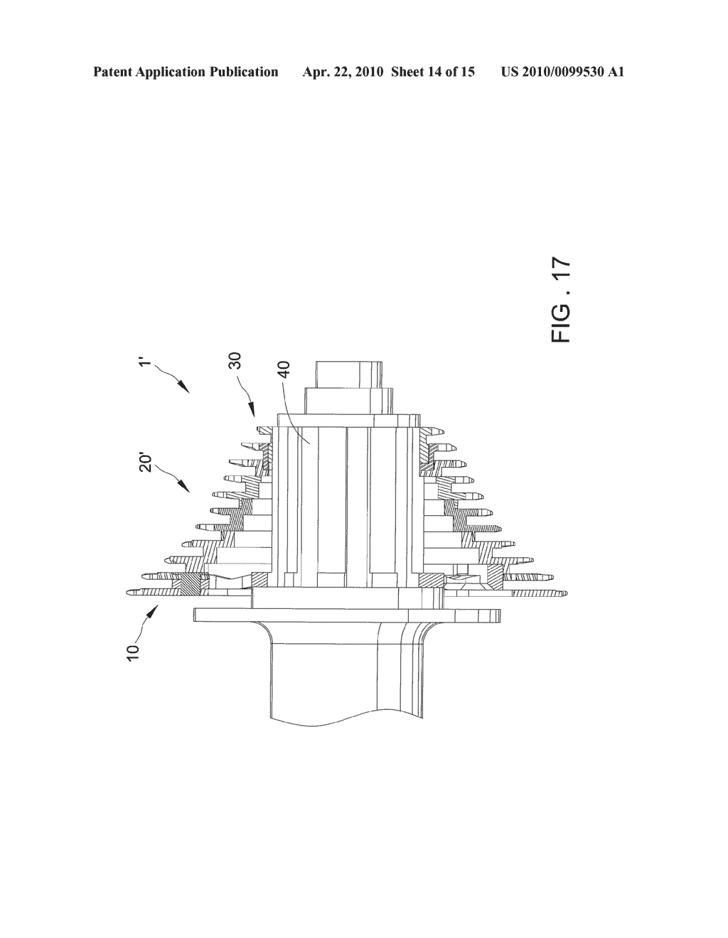 Bicycle Cogset - diagram, schematic, and image 15