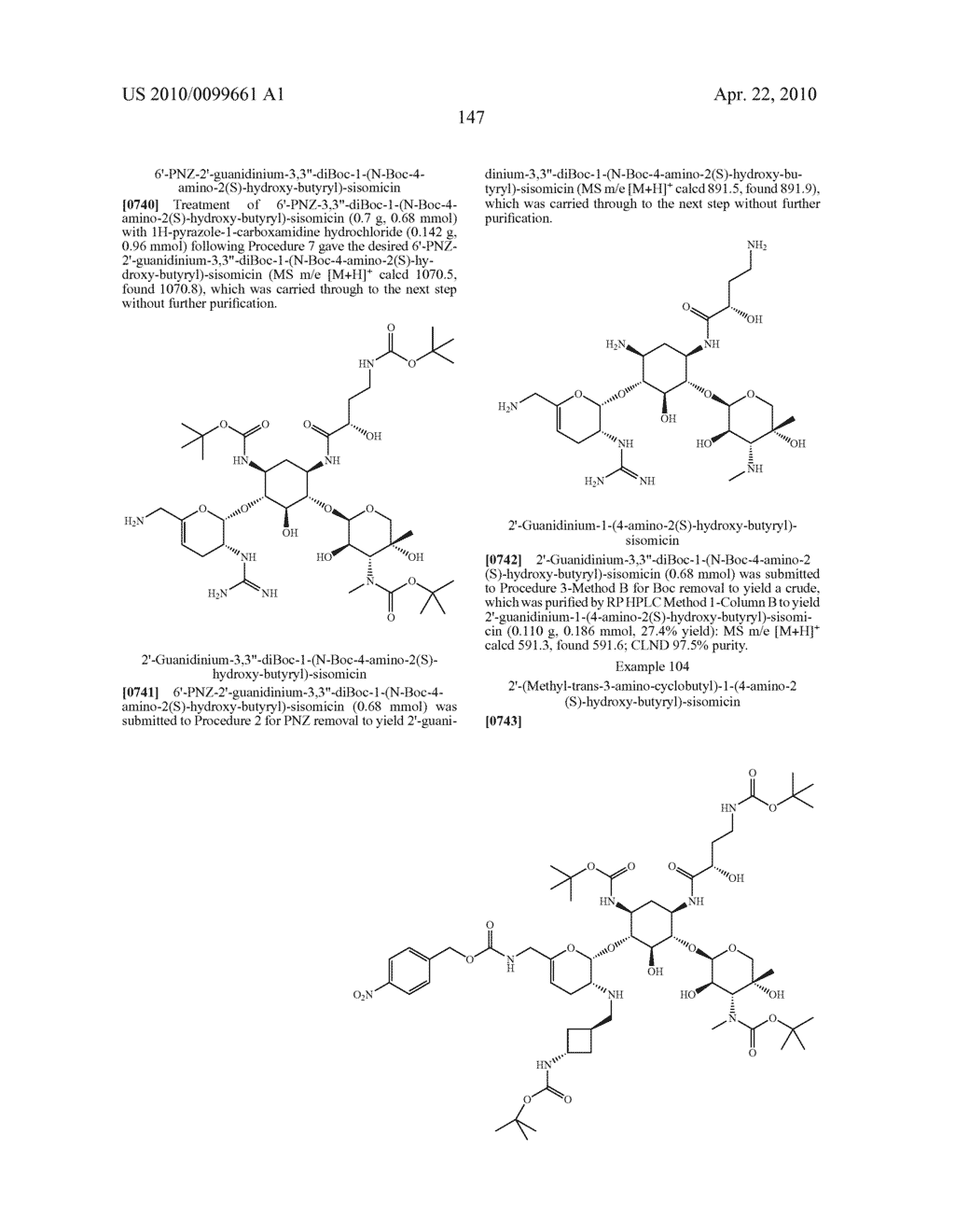 ANTIBACTERIAL AMINOGLYCOSIDE ANALOGS - diagram, schematic, and image 145