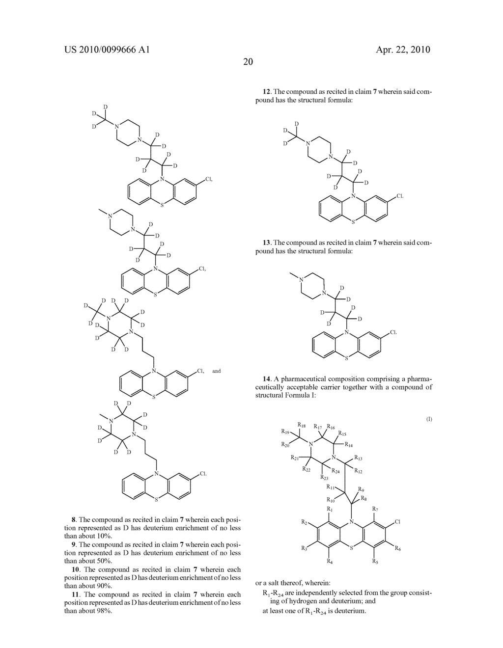 PHENOTHIAZINE MODULATORS OF H1 RECEPTOR AND D2 RECEPTOR - diagram, schematic, and image 21
