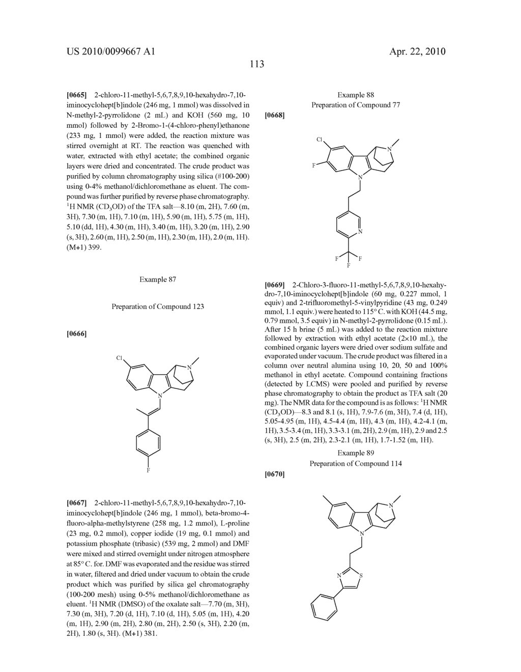BRIDGED HETEROCYCLIC COMPOUNDS AND METHODS OF USE - diagram, schematic, and image 114