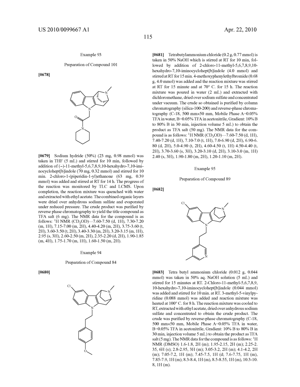 BRIDGED HETEROCYCLIC COMPOUNDS AND METHODS OF USE - diagram, schematic, and image 116