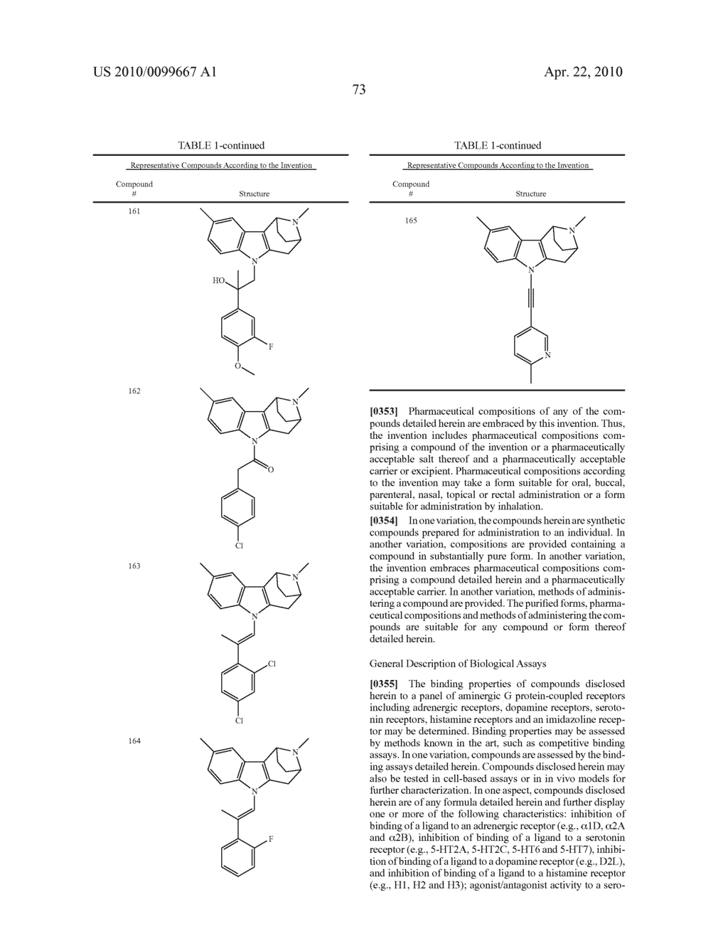 BRIDGED HETEROCYCLIC COMPOUNDS AND METHODS OF USE - diagram, schematic, and image 74