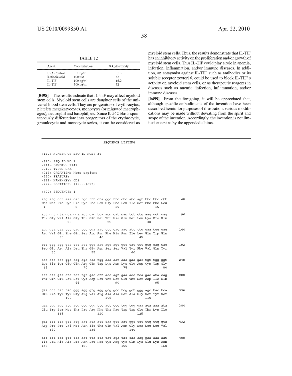 HUMAN CYTOKINE RECEPTOR - diagram, schematic, and image 59