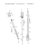 Cannulated apertured grooved director diagram and image