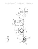 ABSORBING ELEMENT FOR SANITARY PRODUCTS, HAVING EXPANDABLE POCKETS CONTAINING SUPERABSORBENT MATERIAL AND MANUFACTURING PROCESS diagram and image