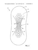 Articles with a series of graphical objects providing a functional cue diagram and image