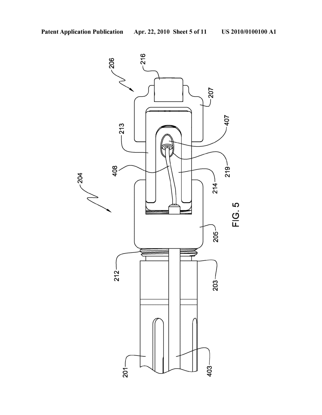 SURGICAL INSTRUMENT AND METHOD OF USE FOR INSERTING AN IMPLANT BETWEEN TWO BONES - diagram, schematic, and image 06