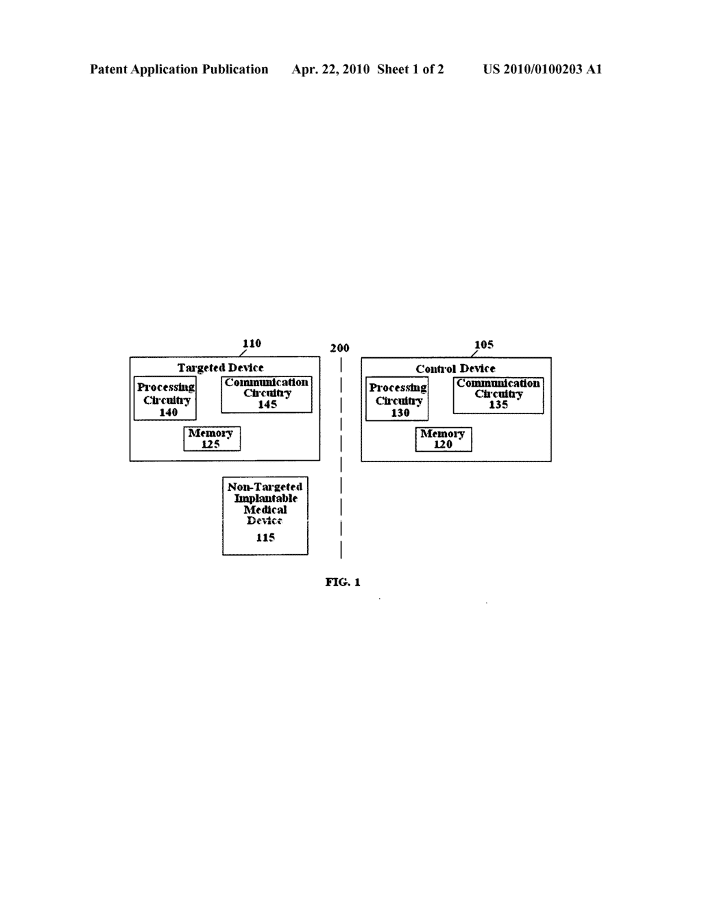 Insuring proper communication with chosen implant among multiple implants in proximity to one another - diagram, schematic, and image 02