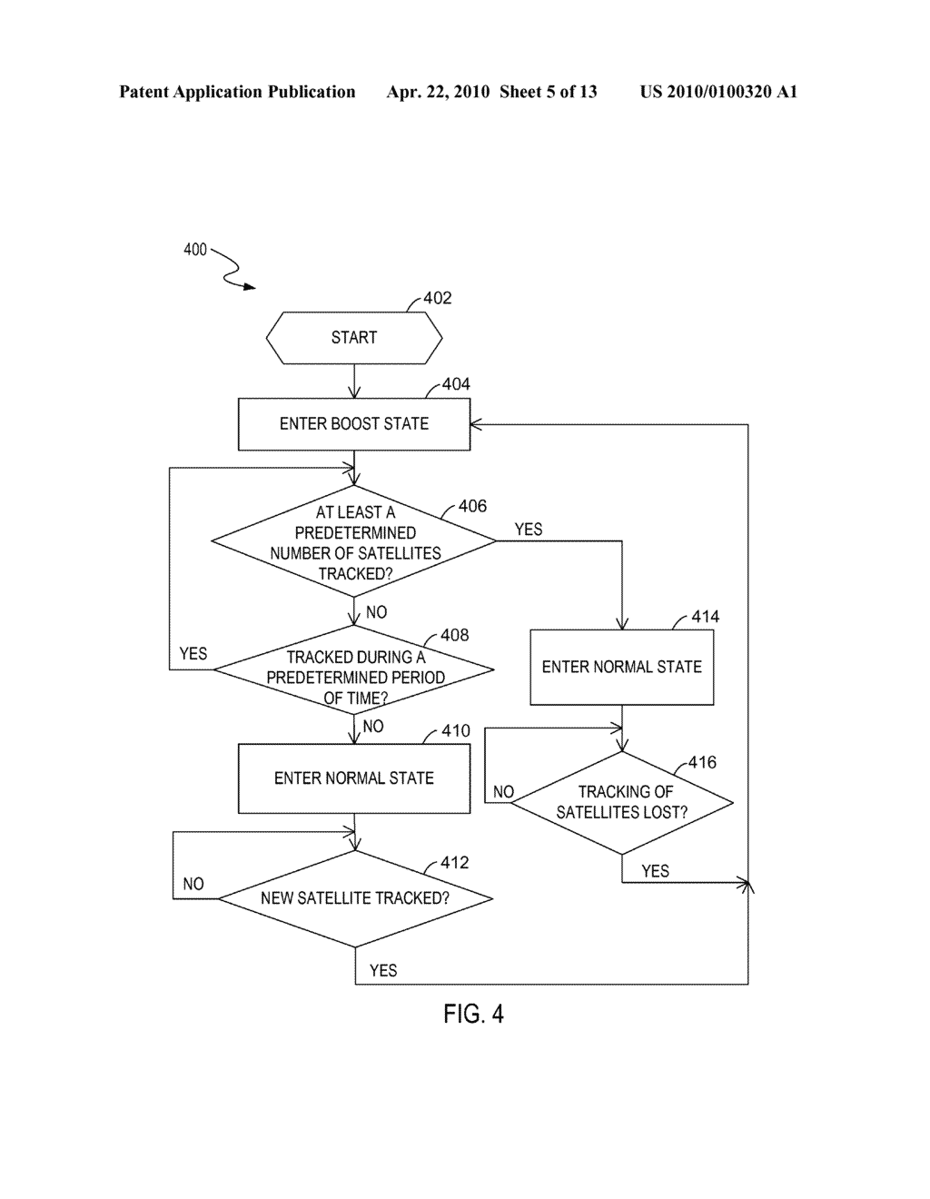 SYSTEMS AND METHODS FOR CONTROLLING A SATELLITE NAVIGATION RECEIVER - diagram, schematic, and image 06