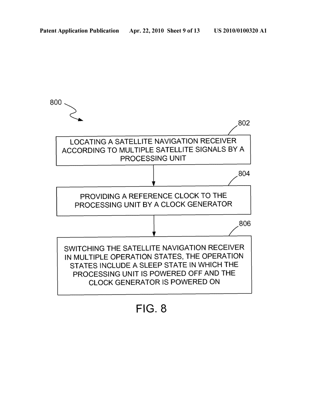 SYSTEMS AND METHODS FOR CONTROLLING A SATELLITE NAVIGATION RECEIVER - diagram, schematic, and image 10