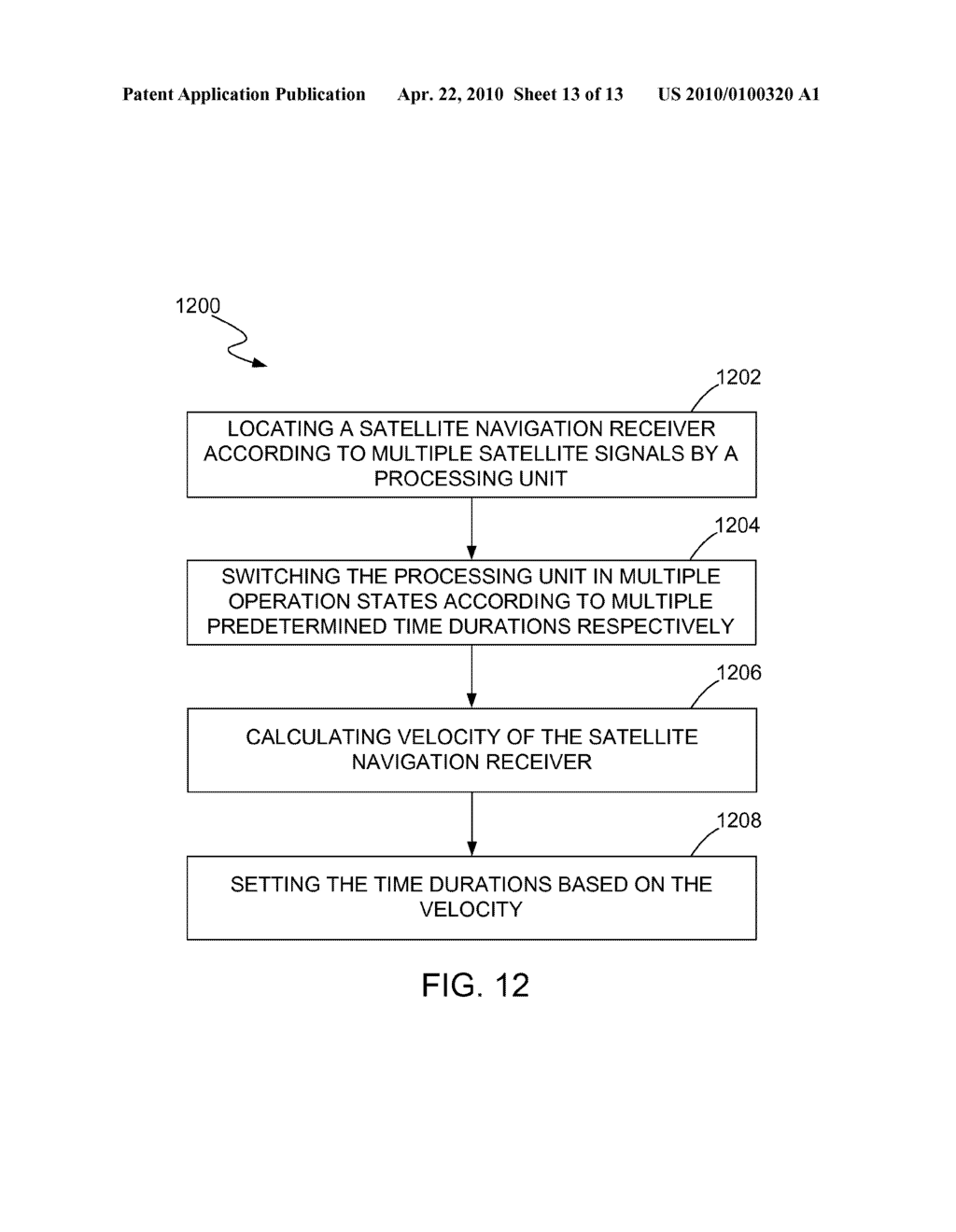 SYSTEMS AND METHODS FOR CONTROLLING A SATELLITE NAVIGATION RECEIVER - diagram, schematic, and image 14