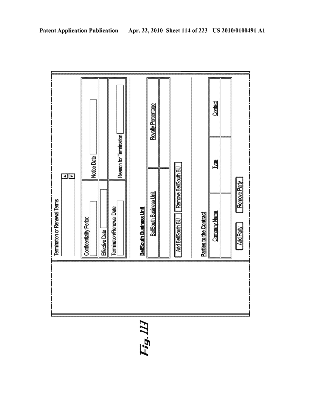 System and Method for Managing Intellectual Property Life Cycles - diagram, schematic, and image 115