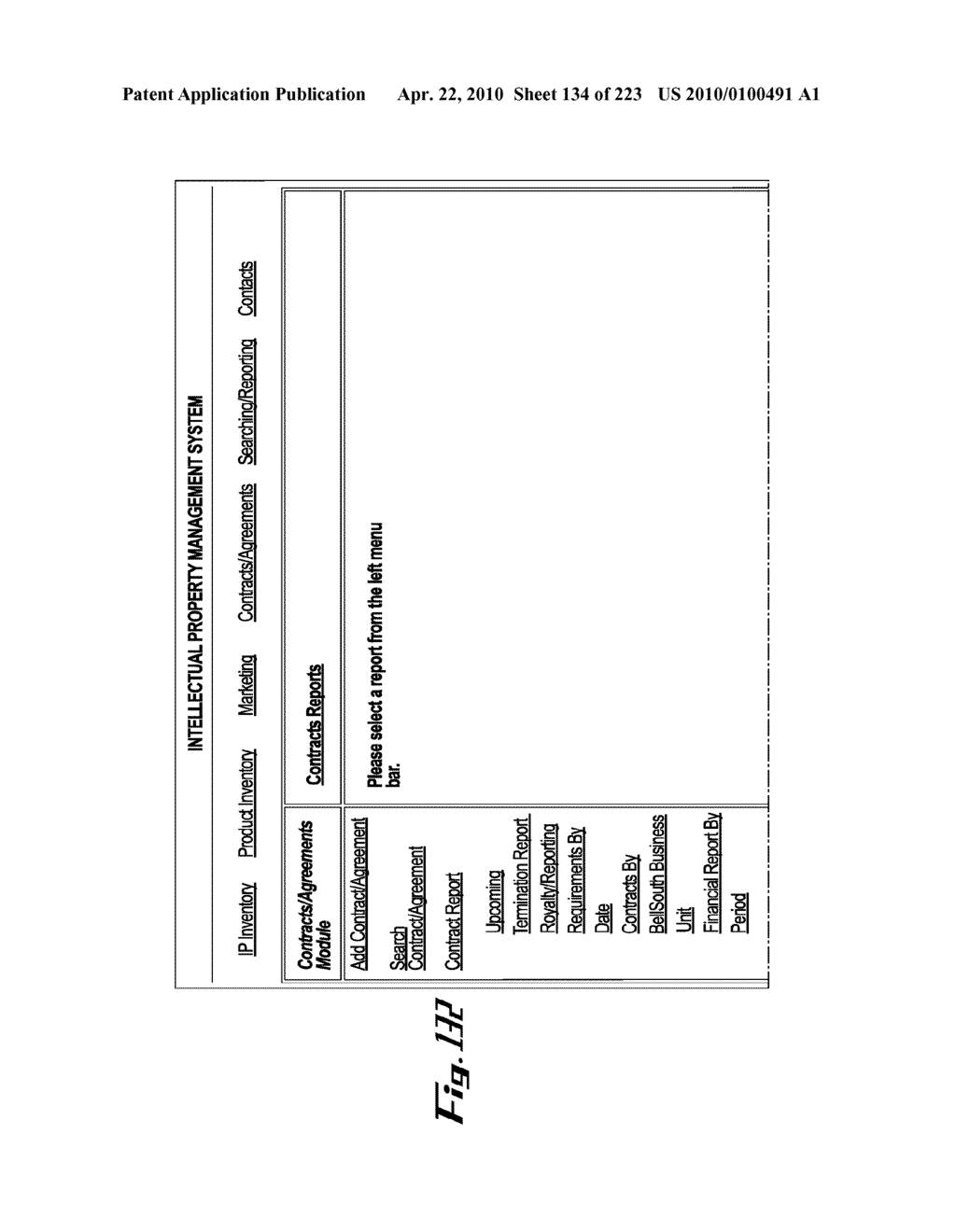 System and Method for Managing Intellectual Property Life Cycles - diagram, schematic, and image 135