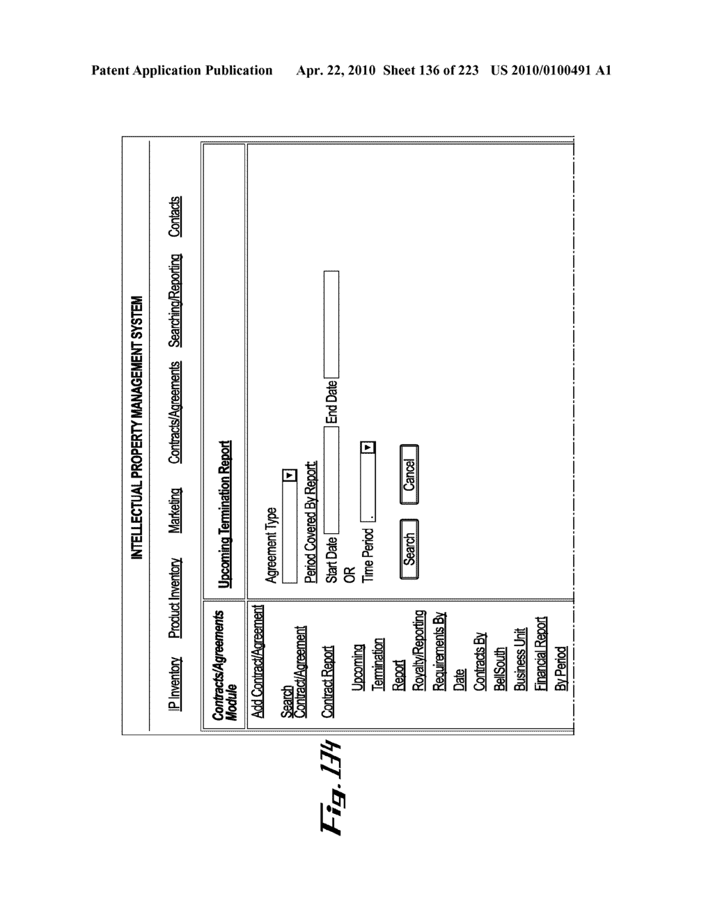 System and Method for Managing Intellectual Property Life Cycles - diagram, schematic, and image 137