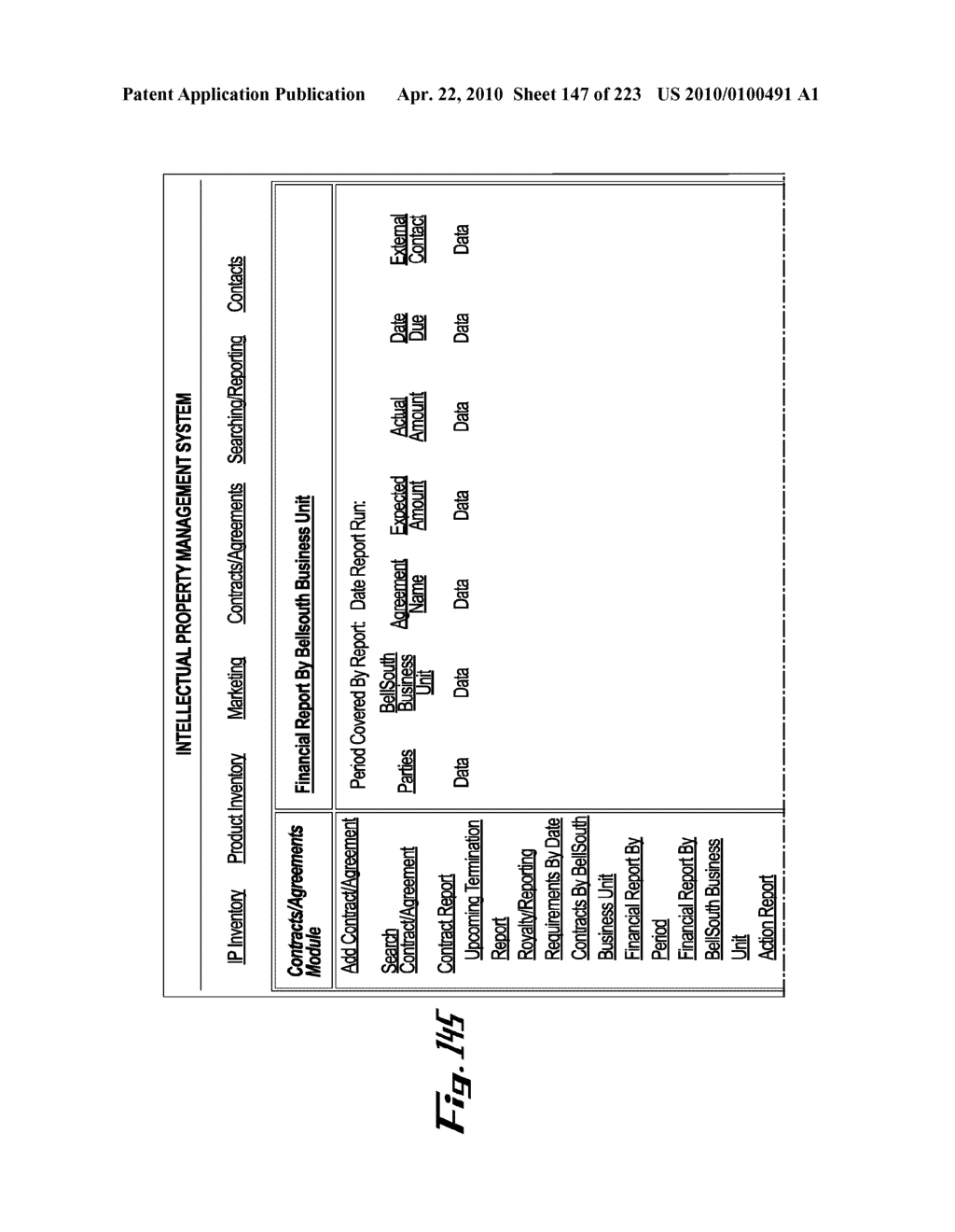 System and Method for Managing Intellectual Property Life Cycles - diagram, schematic, and image 148