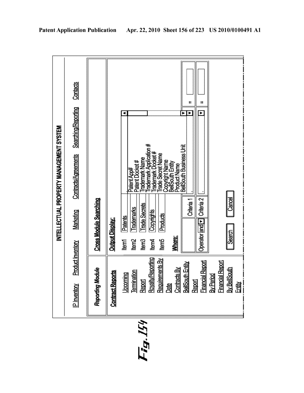 System and Method for Managing Intellectual Property Life Cycles - diagram, schematic, and image 157