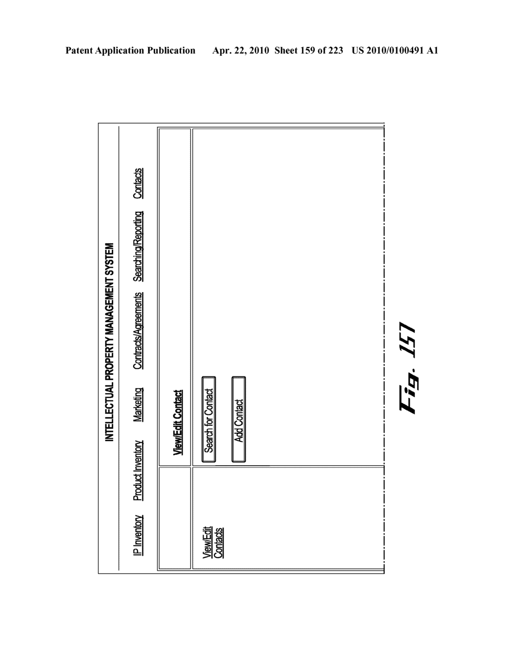 System and Method for Managing Intellectual Property Life Cycles - diagram, schematic, and image 160