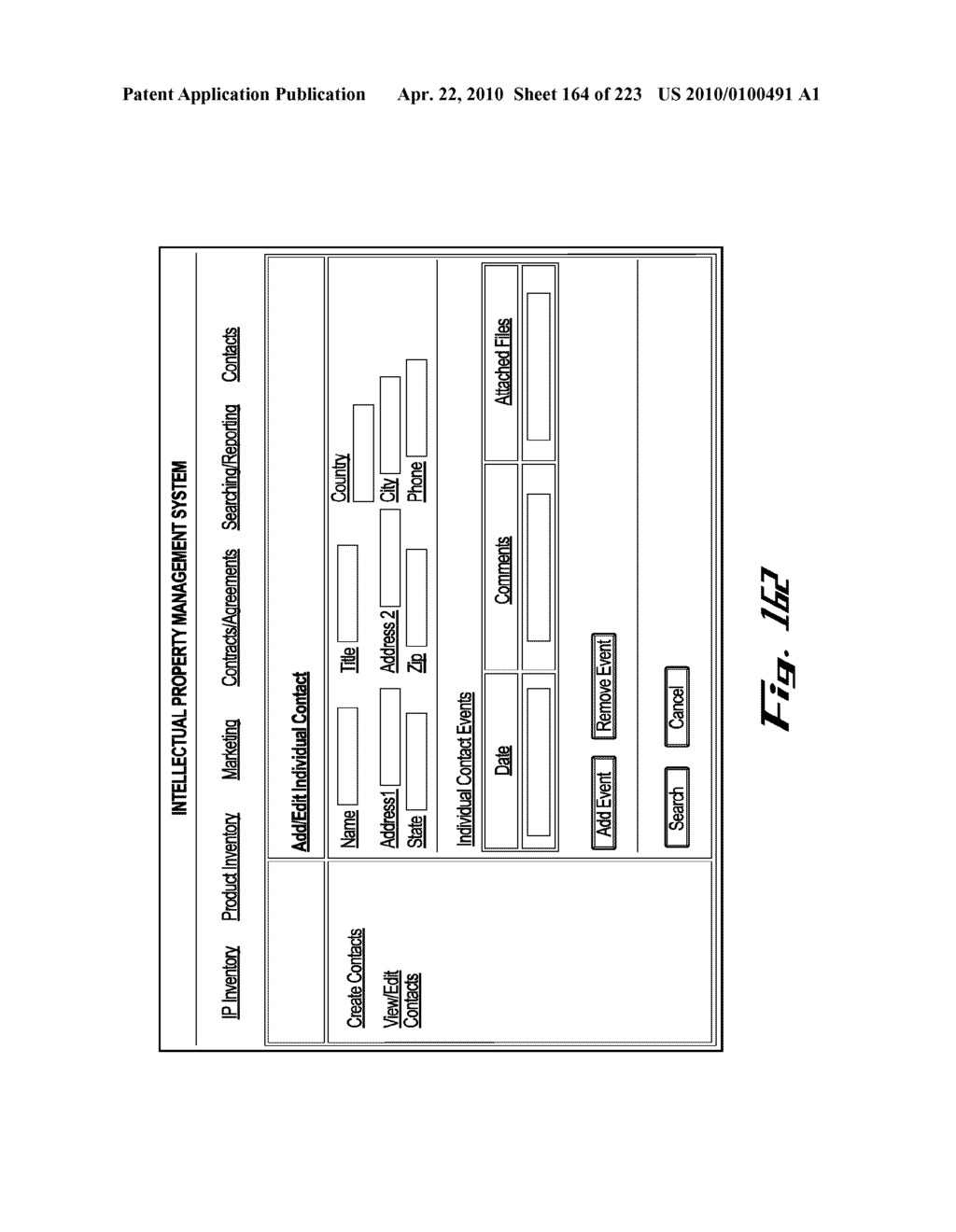 System and Method for Managing Intellectual Property Life Cycles - diagram, schematic, and image 165